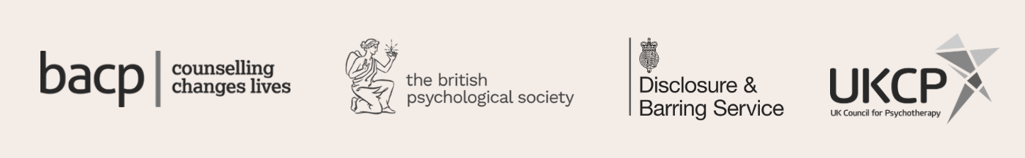 Accredited by BACP, The British Psychological Society, Disclosure & Barring Service, and UKCP