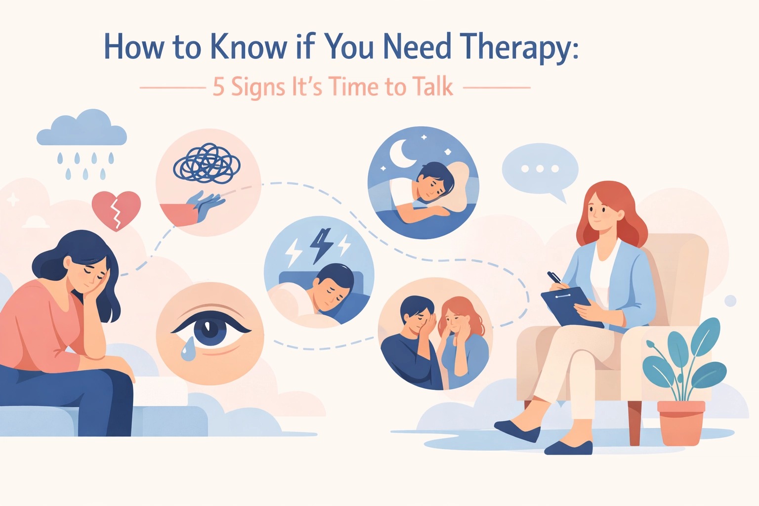How to Know if You Need Therapy: 5 Signs It's Time to Talk