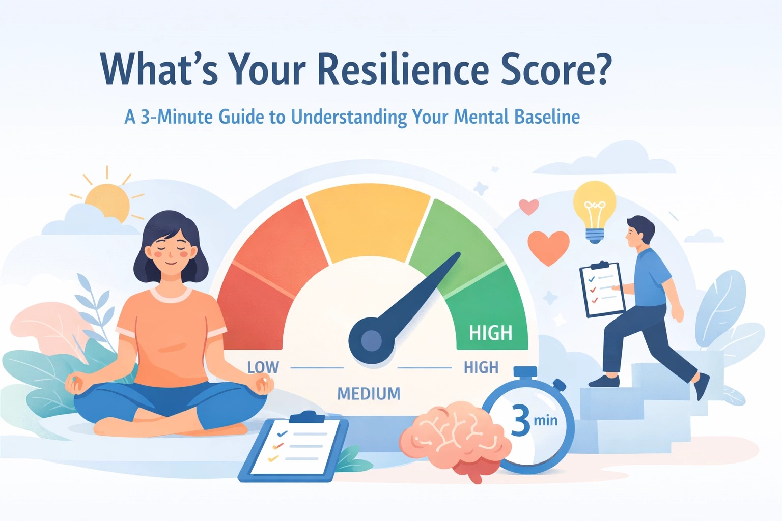 What's Your Resilience Score? A 3-Minute Guide to Understanding Your Mental Baseline