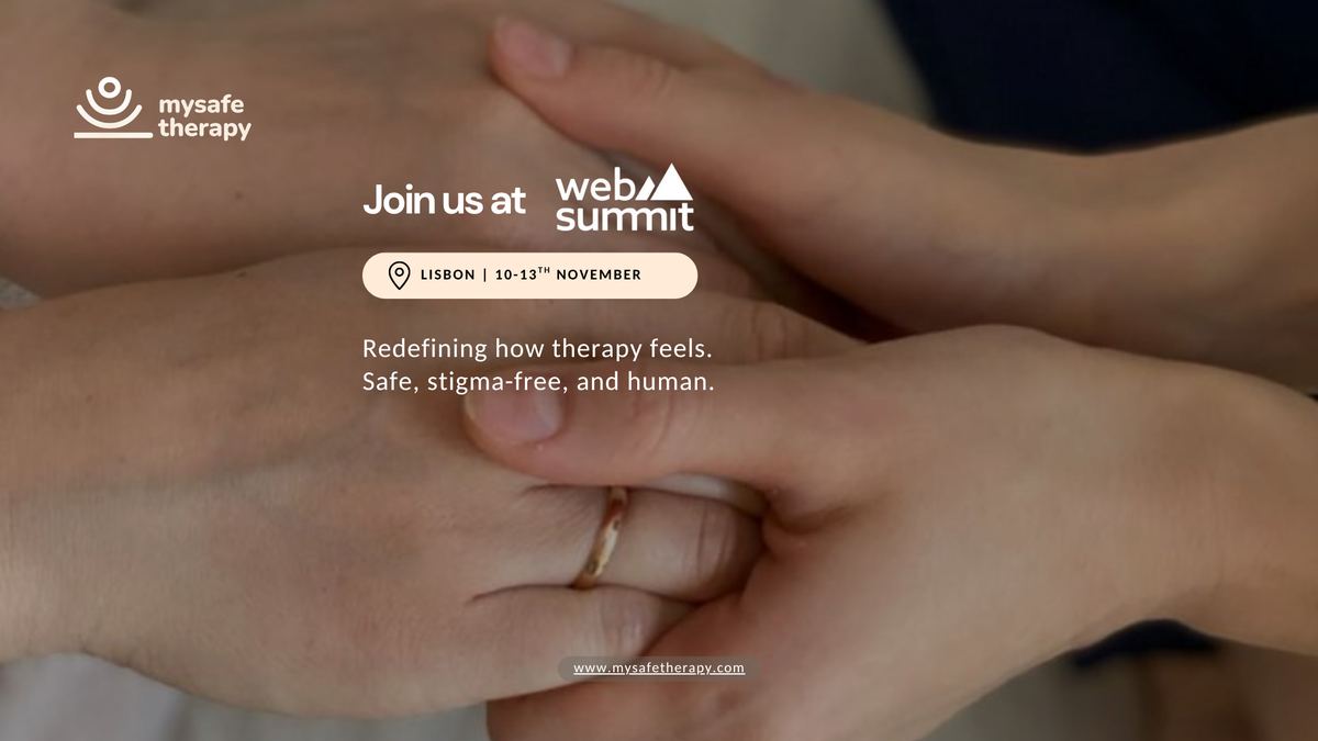 MySafeTherapy Is Heading to Web Summit Lisbon 2025